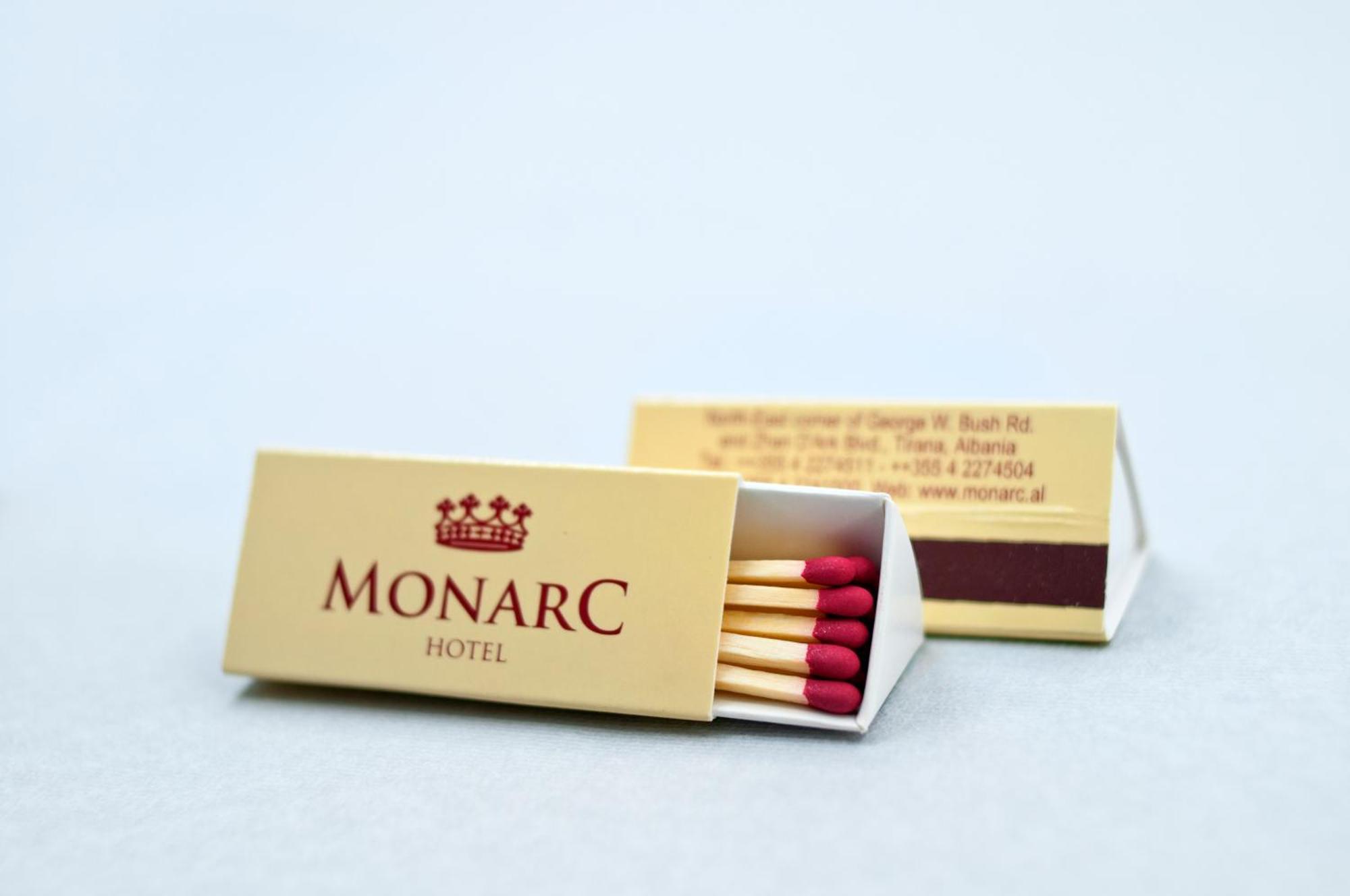 Monarc Hotel Tirana Exterior photo
